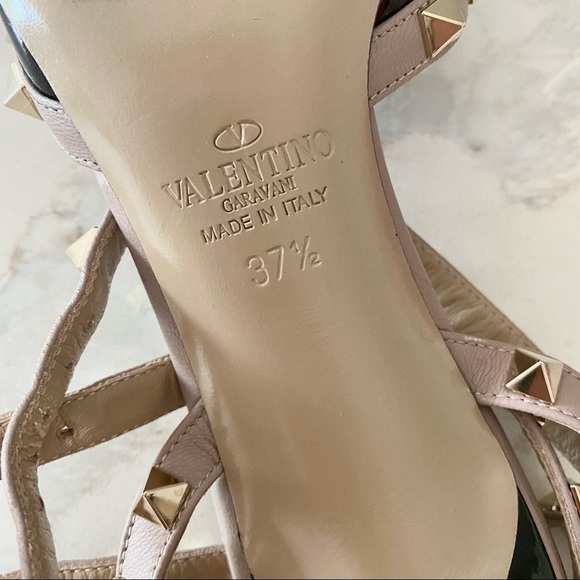 VALENTINO ROCKSTUD CAGED PUMP - Picture 5 of 7